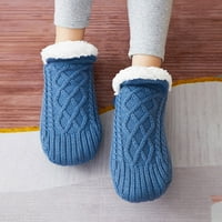 Nove Pletene i baršunaste čarape za kućne papuče riješite se utrnulosti, boli i oteklina, baršunaste čarape za