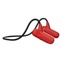 F Bluetooth 5. Bežične slušalice, vodootporne sportske slušalice s funkcijom smanjenja mikrofona i buke, kondukciju