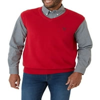 Kragovi muški fini mjerač pamučnog džempera prsluk- Veličine XS do 4xb
