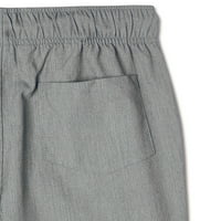 Hollywood Boys Stretch Tech Fleece Pull on Jogger Shorts, veličine 8-18