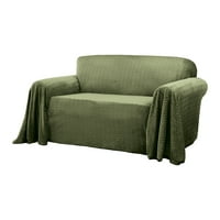 Inovativna tekstilna rješenja-jednodijelna navlaka za kauč u zelenoj boji
