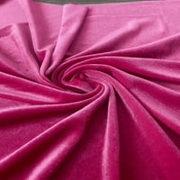 Svijetlo ružičasta rastezljiva baršunasta tkanina iz A-liste
