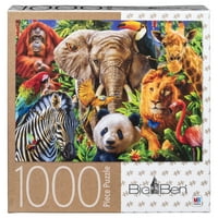 Big Ben 1000 komada zagonetke za odrasle - životinje