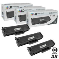 Kompatibilne zamjene za Samsung MLT-D111S set crnih laserskih tonera patrona za upotrebu u Samsung Xpress W i
