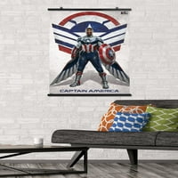 Marvel Falcon i zimski vojnik - zidni poster s portretom sokola, 22.375 34