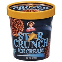 Little Debbie Star Crunch karamel sladoled s Fudgeom i Choco Crispies, Pint