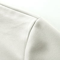 Twishirts za muškarce Nova jesenska zima dugi rukavi mladi ležerna čvrsta boja moda s zatvaračem visoki vrat moda