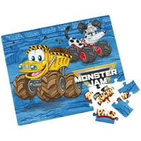 Monster Jam, Tructin 'PALS 48-komad zagonetke za ručak Bo Tin Monster Truck Senzor Toy za igračke Bo Cool Stuff