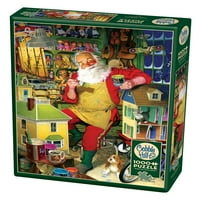 Cobble Hill: Santa's Workshop Jigsaw Shood