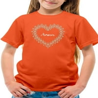 Amour Daisy Heart majica Juniori -Image by Shutterstock, X-Large