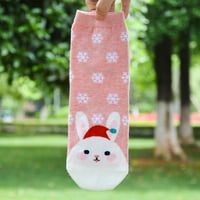 Kompresijske čarape za žene, modne crtane trodimenzionalne slatke božićne čarape za žene i djevojke, čarape za