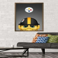 Zidni plakat maskote Pittsburgh Steelers-S. Preston Stillie Mcbeam, 22.375 34