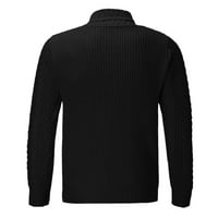 MafytyTPR Veliki i visoki muški zimski džemperi za čišćenje muške zimske zimske slobodno vrijeme džemper dugih