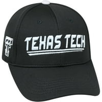 University of Texas Tech Tech Red Raiders Black bejzbol kapica