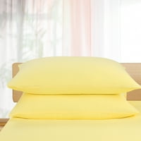 Jedinstvene ponude mikrovlakana mekanog pokrivača Set Yellow Queen