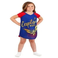 Djevojčice kapetana Marvel Padžama spavaćice