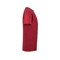 Božićna čarapa s božićnim lampicama, Muška crvena majica s uzorkom - dizajn Iz e-pošte