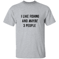 Muška kolekcija grafičkih majica za ribolov na otvorenom s avanturama