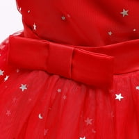 Višeslojna haljina od tila za djevojčice u obliku tila s vezicama na ramenima, s ramena, mrežasta pređa, Temperamentna
