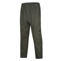 Muške hlače u donjem dijelu s džepovima odgovaraju muškim vojnim zelenim hlačama od 2 inča