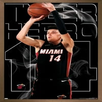 Zidni poster Miami Heat-Tajler Herro, 22.375 34