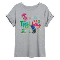 Trolovi-trol La La La La-savršena majica s istaknutim mišićima za juniore