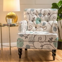 Plemenita kuća Dior tkanina klupska stolica, multi-boja
