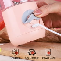 500 ml prijenosni sokovnik Električna mikser šalica USB smoothie blender trese ručni voćni stroj za povrće Mliječni