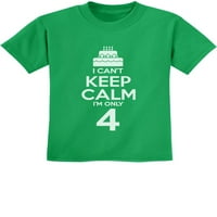 Majica za 4. rođendan-majica za 4. rođendan - jedinstveni rođendanski poklon za jednogodišnje dječake i djevojčice-Savršeno