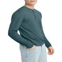 Muška pamučna majica s dugim rukavima