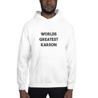 2xl svjetski najveći karson hoodie pulover dukserica nedefiniranih darova