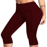 Paille Ladies gamaše elastično struka dna dna visokog struka joga hlače za kontrolu trbuha Trgovine Trčanje hlače