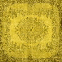 Ahgly Company zatvoreni pravokutnik Perzijska žuta tradicionalna prostirka, 5 '7'