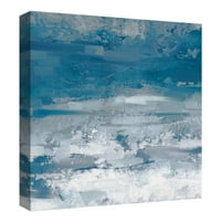 Umjetnička galerija remek -djela Cerulean Skies II plavi sažetak studijskih umjetnosti Canvas Art Print 30 30
