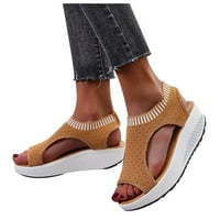 Udobne ženske sandale s ravnim potplatom, Ležerne ljetne cipele od mrežastog materijala, nove modne sandale s