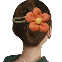 Ukosnice-kandže za kosu jake fiksacije mat ukosnice-kandže za kosu kopče za kosu za žene i djevojke narančasta