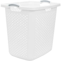 Kućna logika 2. Bushel XL Lamper Plastic Laundry Court, bijela, pakiranje