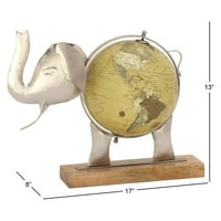 Jedinstvena metalna drvena kugla za slonove od nikla