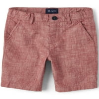 Dječaci na mjestu teksturirane prugaste kratke hlače, veličine 4-16