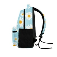 Daisy cvjetni cvjetni ruksak, preppy ruksaci, školska torba, putni ruksak za muškarce, putovanja nose ruksak za