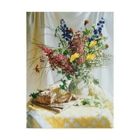 Zaštitni znak likovne umjetnosti 'Divlje cvijeće i žuta prekrivača' platna umjetnost Robina Andersona