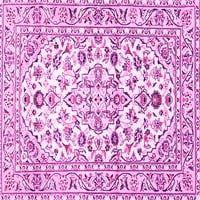 Ahgly Company Unutarnji trg Perzijska ružičasta prostirka, 3 'Trg