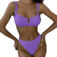 Bikini kupaći kostim za žene kupaći kostim push up bikini set tanga brazilski kupaći kostim za plaža nošenje ženskog