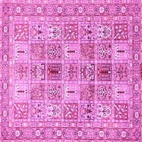 Tradicionalne pravokutne perzijske prostirke u ružičastoj boji tvrtke, 2' 3'