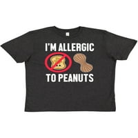 Inktastic IM alergičan na kikiriki majicu za alergiju na hranu alergiju na hranu