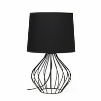 Jednostavan dizajn stolne svjetiljke s geometrijskim ožičenjem