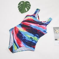 Aayomet žene plus size jedan kupaći kostim za kontrolu trbuha kupaćih kostiva uvijene prednje rušerane kupaće